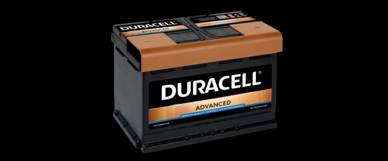 Duracell car battery