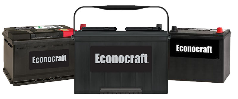 Econocraft car batteries